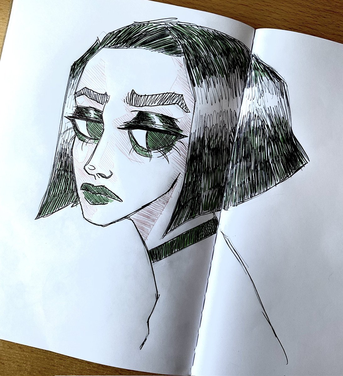 miisha_505's tweet photo. - art dump -
lately I've been scribbeling a bit, trying out new styles and filling my sketchbook (which has terrible paper, thin like public toilet paper q.q) https://t.co/o6V4SI008C
