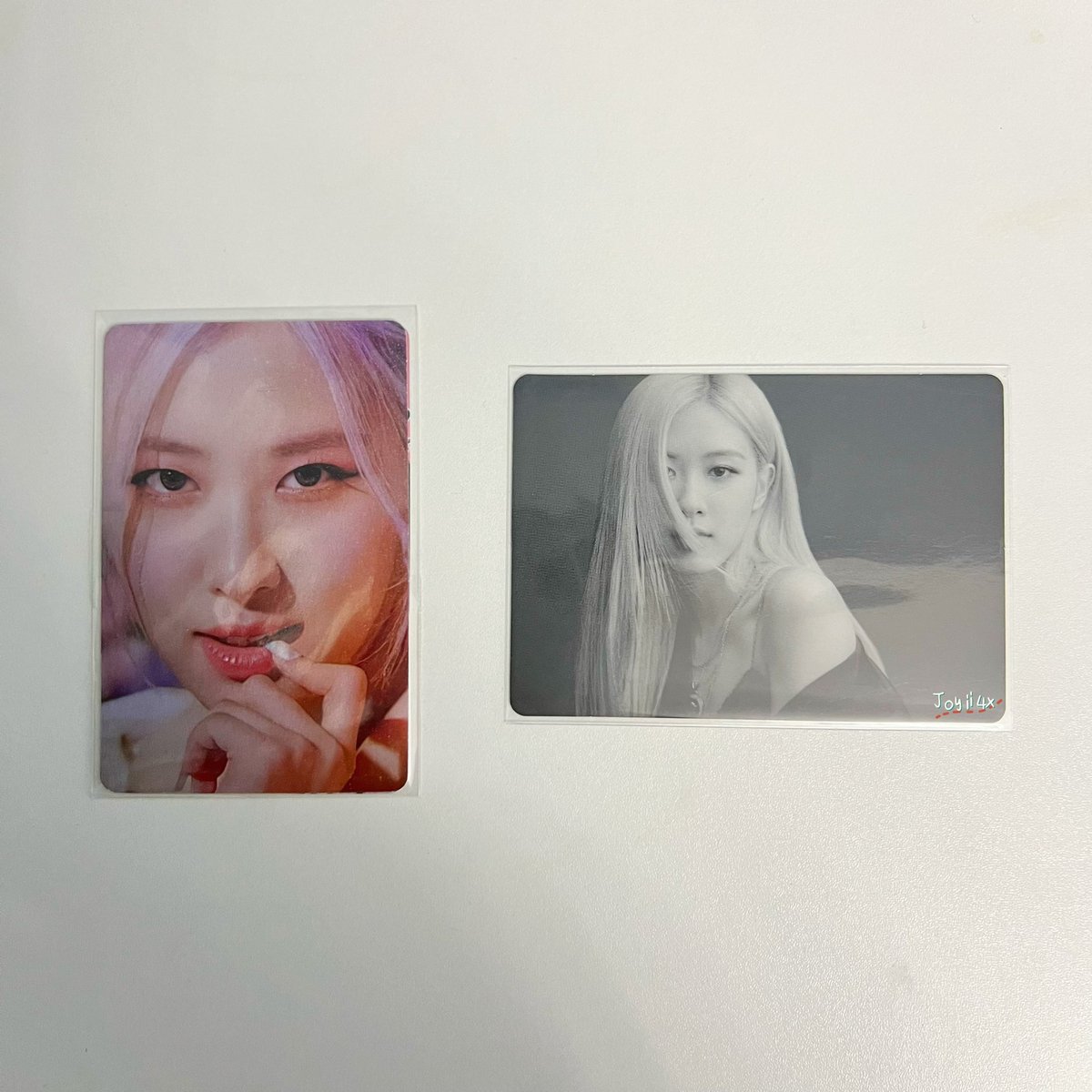 Joyii4x's tweet photo. @OT4_Shipper Hi^^ ROSÉ has been on my hand now🥳 Thank you very much for letting me get this pc and wish you good luck in your future business🤗💖 https://t.co/yCBd0mbQ6h