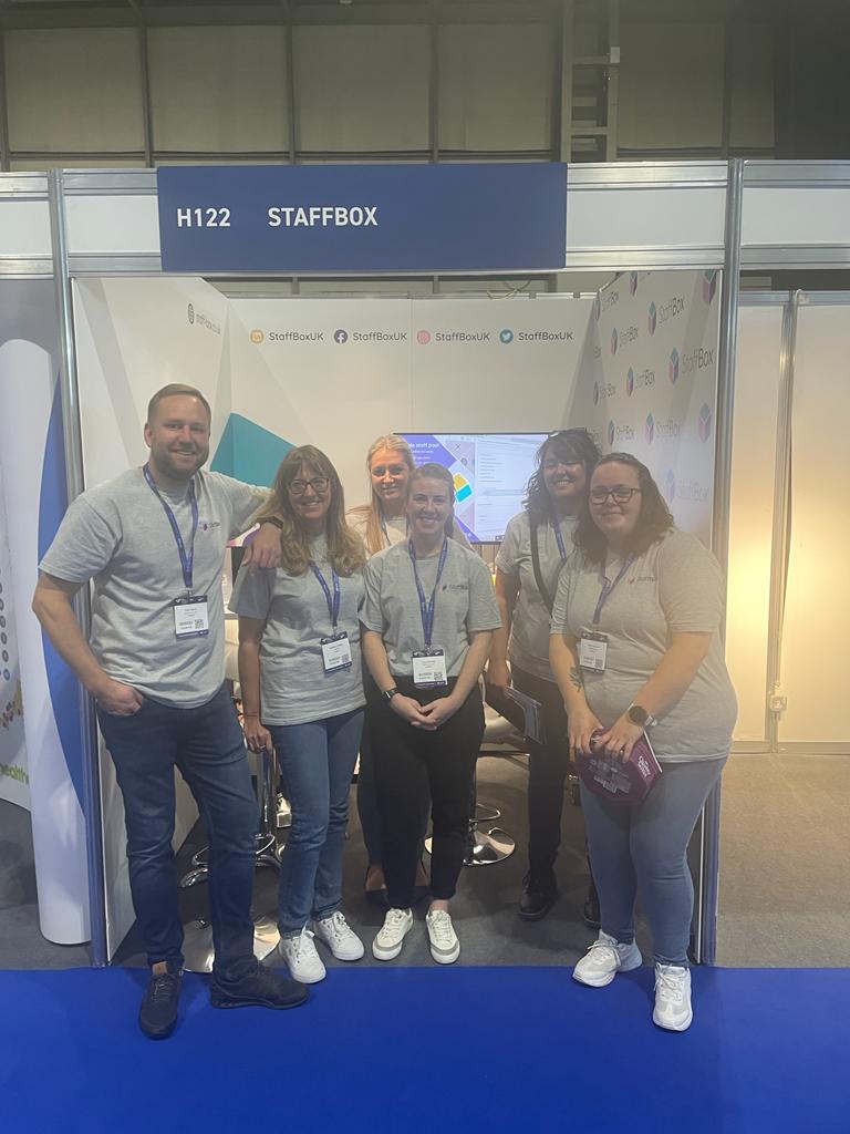 StaffBoxUK's tweet photo. The StaffBox team are excited to be attending the #BestPracticeShow in #necbirmingham pop by and say hello! #OneWirralCIC https://t.co/UFK2f3YU6R