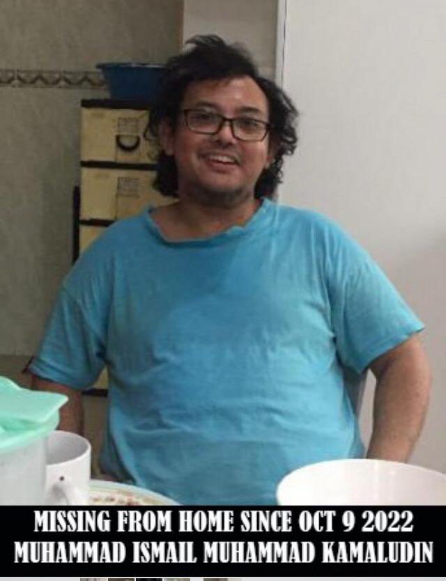 AisyahDecosta's tweet photo. [forwarded]

Salam. i need yr help. Pls viral this info to yr contacts via social media : My son, Ismail, 43 yrs old, OKU mental went out  from our hse in USJ 4, Subang Jaya on 9 Oct morning, n is still missing. I think he took d bus or taxi to KL, n got lost, dont know how to go https://t.co/p2etbuD8z8