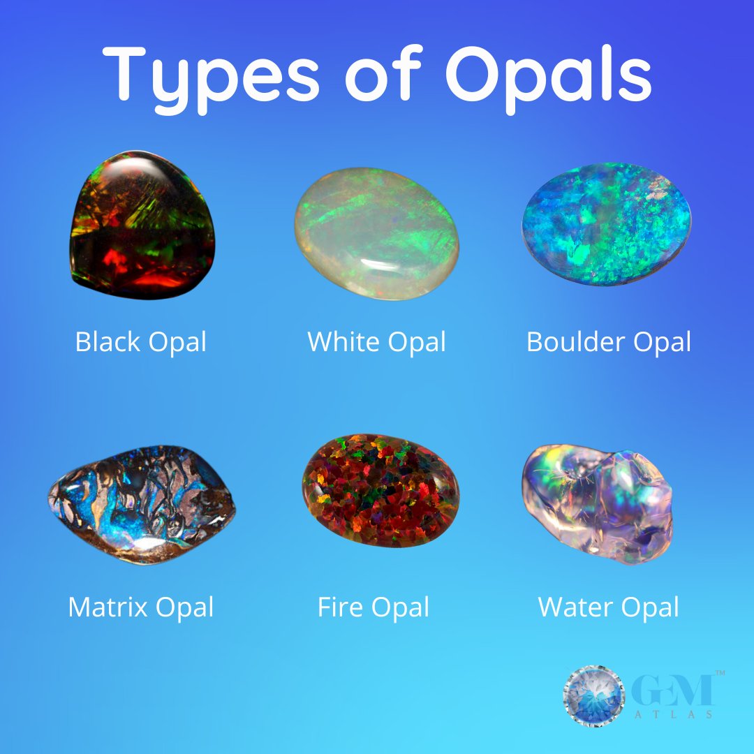 GemAtlas's tweet photo. Check out the Different types of Opal!
#opal #fireopals #instagemstone #australianopal #gemology #boulderopal #opalicious #opalring #opals #opaljewelry #blackopal #whiteopal #matrixopal #opalite #opalforsale #opalnecklace #etsygemstones #opalstone #opalpendant https://t.co/pjWmDWMCOV