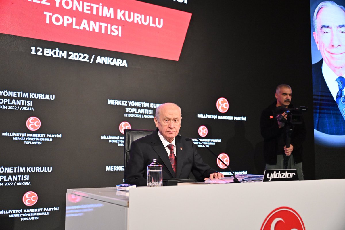 gokayyuksel10's tweet photo. Genel Başkanımız Devlet Bahçeli'nin katılımlarıyla MHP MYK ve MDK toplantısı gerçekleştirildi. https://t.co/7SxWBE5aXo