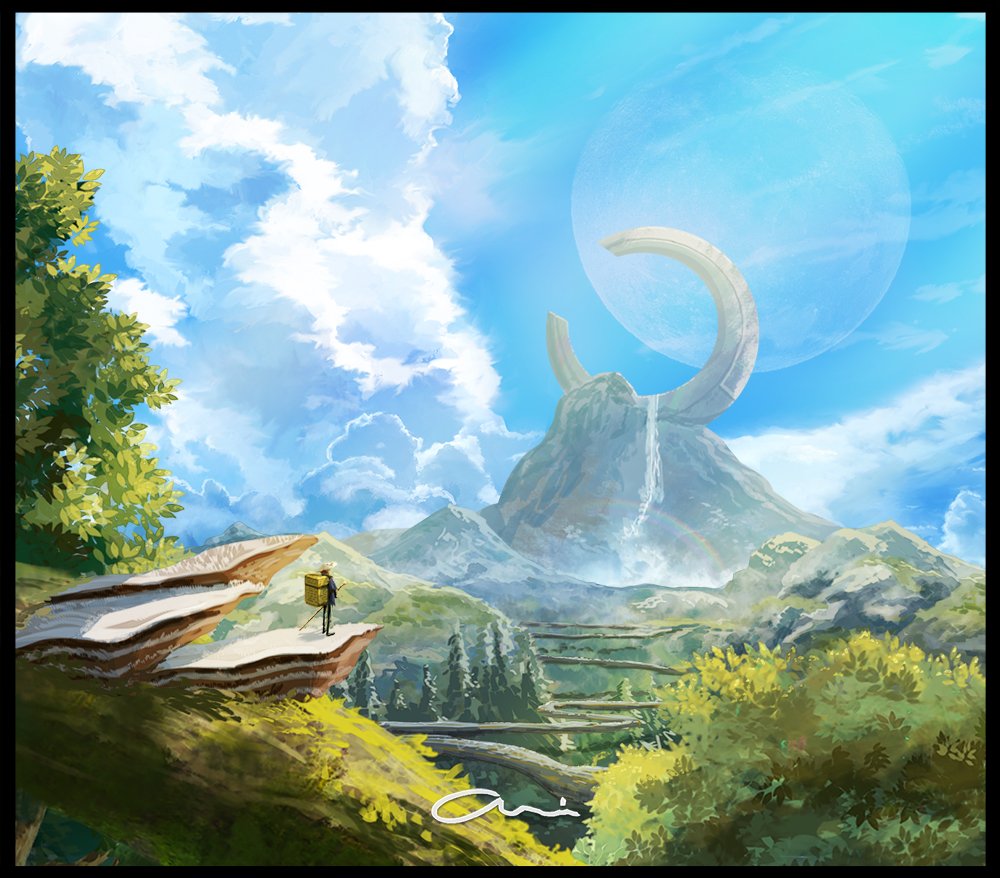 有馬 憲吾 背景イラストレーター Arimac02 Twitter