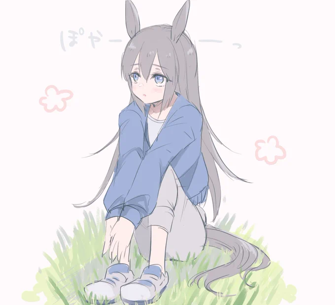タマモクロスらくがき再掲#ウマ娘 