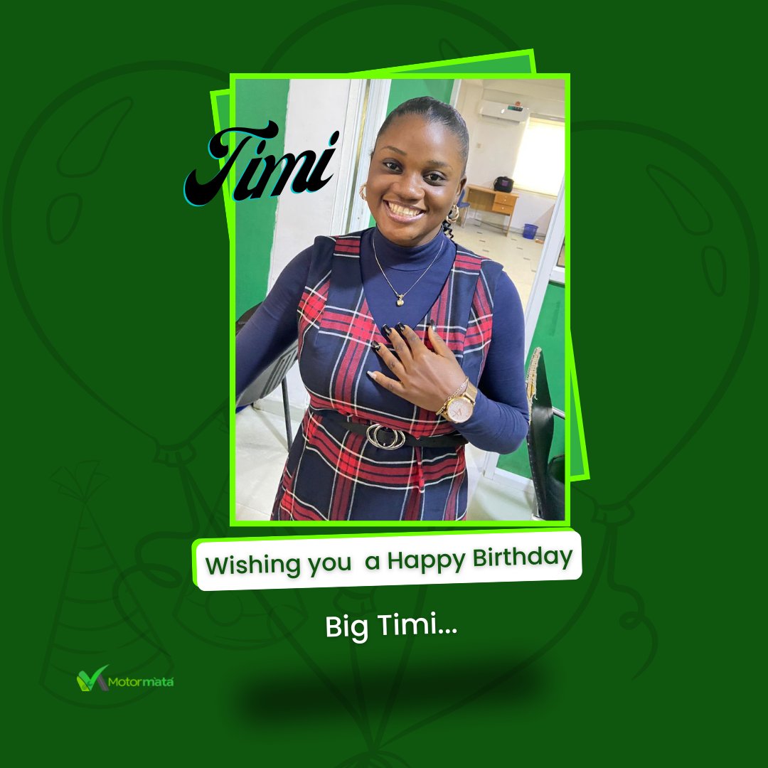 motormata's tweet photo. May you have all the joy your heart can hold. Wishing you the happiest and brightest day ever!
We Love You..
.
.
#motormata #Birthdays https://t.co/ylvg0Ikpvp