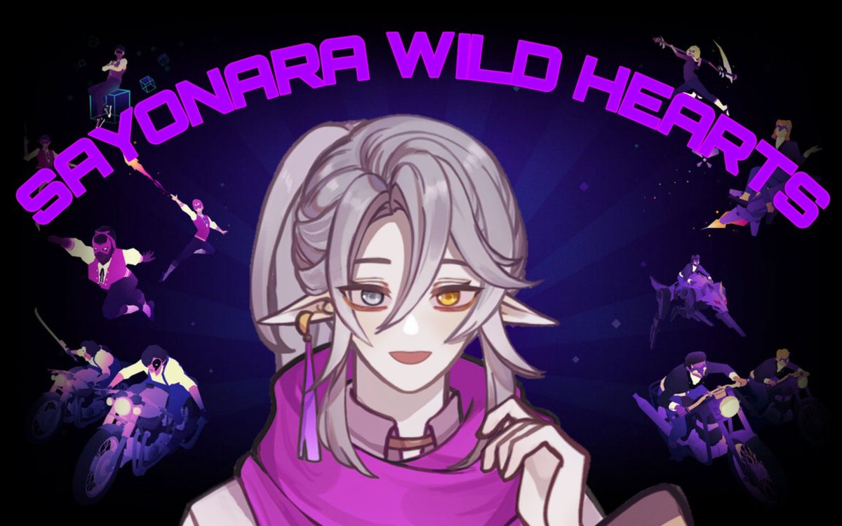 NielVtuber's tweet photo. 💜 Our wild hearts glitter and they never die~

🔮 I'll be streaming "Sayonara Wild Hearts" at 7PM(GMT+6:30) on YouTube!

My YouTube channel - https://t.co/4wgBhAYNDS

#Niel_VTuber #Nielive #ENVTuber #MMVTuber https://t.co/lpufSKFzBx