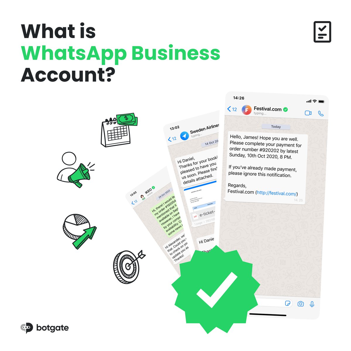 What is WhatsApp Business account and how you can build an AI bot for it?
Read it ➡️ bit.ly/3rUQT6Z
#botgate #marketing #conversationalmarketing #conversationalsales #conversion #AIbot #conversationaldesign #customerexperience #WhatsAppBusiness #WhatsApp