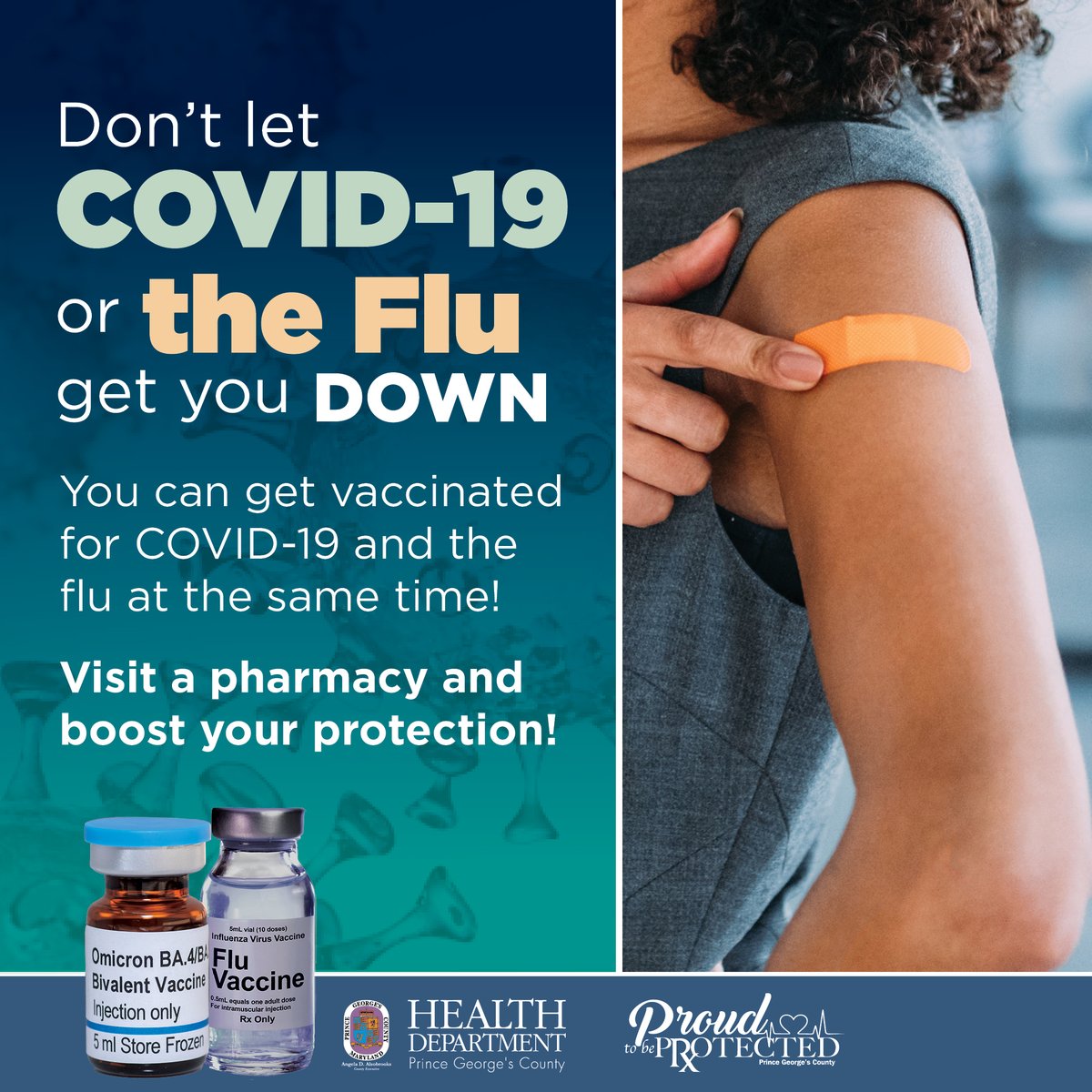 PGCHealth's tweet photo. Visit https://t.co/WgP5q2Uw3I to find a clinic near you, or make an appointment at one of our clinics at https://t.co/2Mcwf6rQXa.
#flushot
#fluseason
#COVID19
#booster
#proudtobeprotected https://t.co/eetvOg7Mr2
