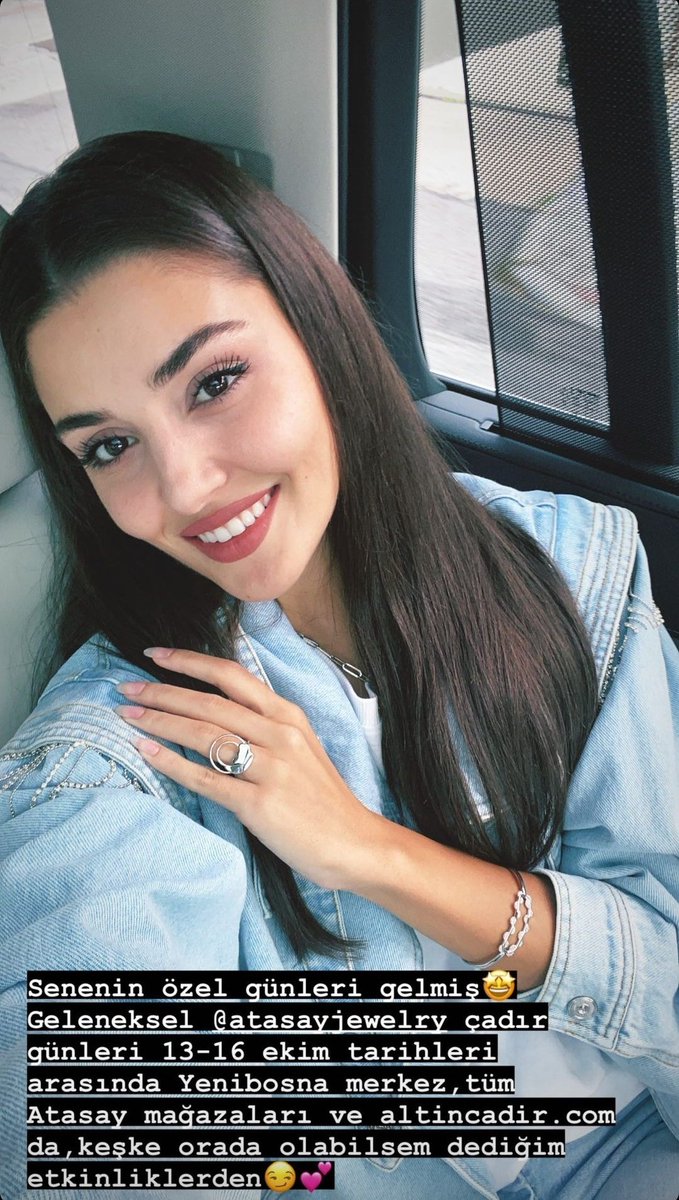 HandeNostalji's tweet photo. My Princess ✨🧿
Hande Erçel 12 Ekim 2022 İnstagram Story ✨ #HandeErcel #HandeErçel #handemiyy #AtasayXHandeErcel https://t.co/MyC4PljxFA