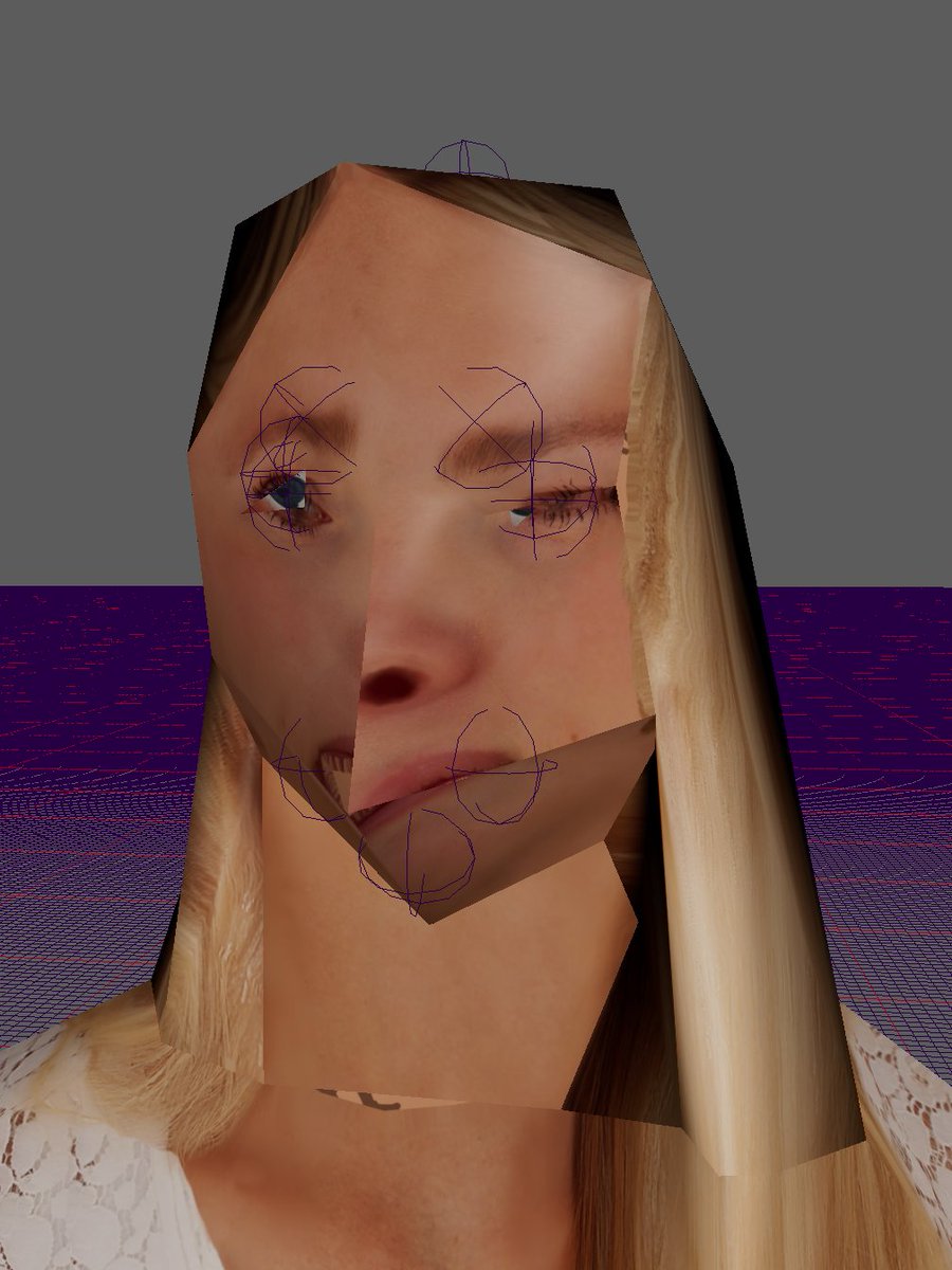 She's beautiful 👁️👄👁️ #GameDev #IndieDev #Halloween
