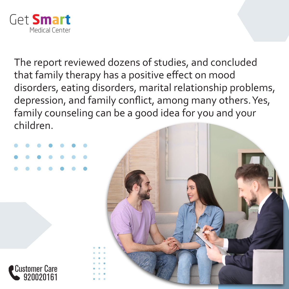 getsmartcomapny's tweet photo. هل العلاج الأسري فكرة جيدة؟
#familytherapy #positiveeffect #kids #wellness #abatheraphy #behaviouralhealth #mentalhealth #behaviouraltherapy #family #strength #getsmart #earlychildhoodeducation #program #services #specialneeds #skillsdevelopment https://t.co/MWSOU6HLaC