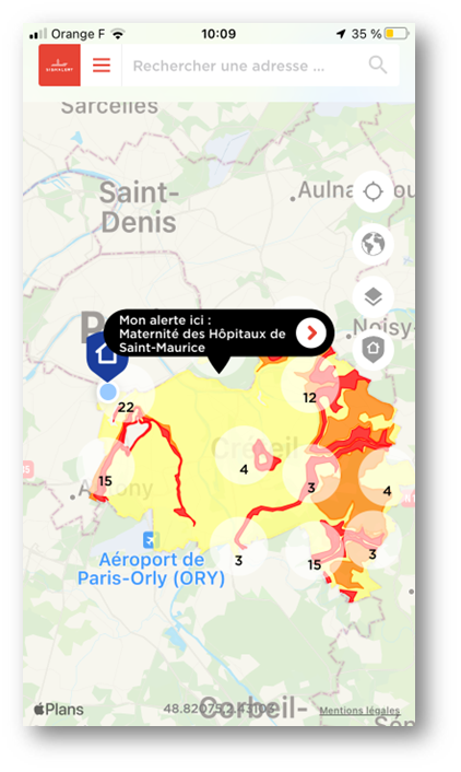 Signalert's tweet photo. #ANRN 2022 et 1ère édition de la journée nationale de la #résilience 
Consultez la carte de sensibilité au phénomène Retrait gonflement des Argiles sur l'App @Signalert 
téléchargez l'App et suivez le tuto 
https://t.co/RoaQJUt9pi   
@Ecologie_Gouv @BRGM_fr @Fr_Resilience https://t.co/NtxMopSjsI