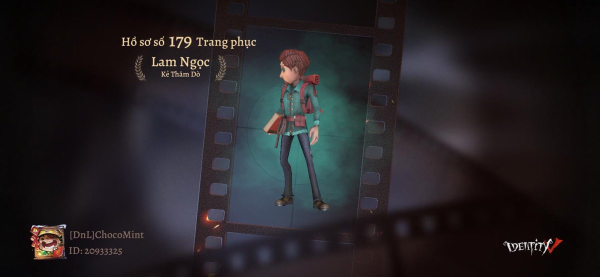 NhtVi03547651's tweet photo. Tôi đang chơi Identity V. Bạn nghĩ đó là game ư? https://t.co/xTCsBTIMdx