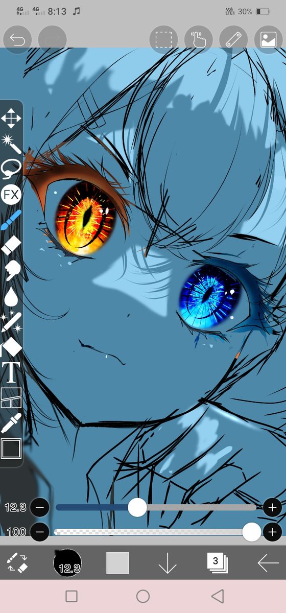 #wipart #WIPs #ocart  portrait