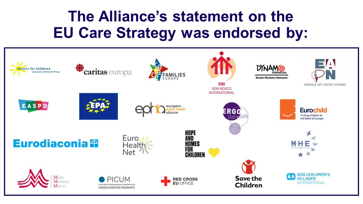 From our birth and for all our life, we all need care The #InvestingInChildren Alliance publishes a position paper on the #EUCareStrategy Read our recommendations on how to address the needs of children, their families and carers: 📕bit.ly/3CjEEpy