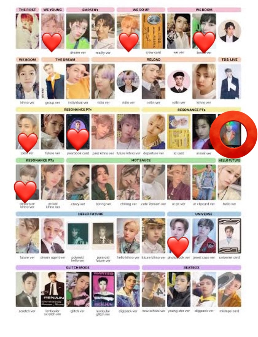 nct___luv0127's tweet photo. @Rily06140323 リプ失礼致します🙇‍♀️
⭕のトレカ所持しているのですが、💖と交換可能な物ございますでしょうか？ご検討お願い致します🙇‍♀️ https://t.co/148yHxLSap
