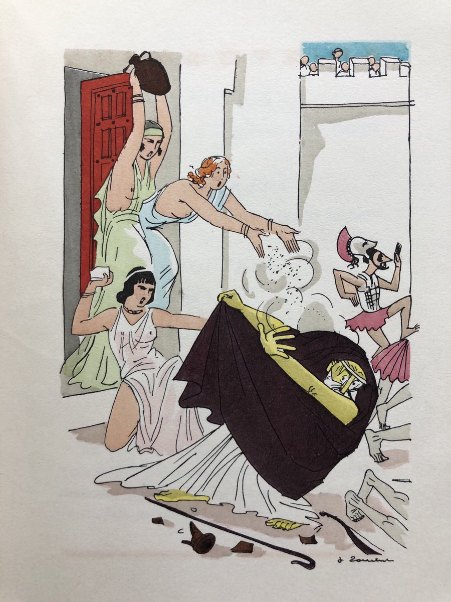 「Lysistrata, par Jacques Touchet, 1941 」|Thomas Ragonのイラスト