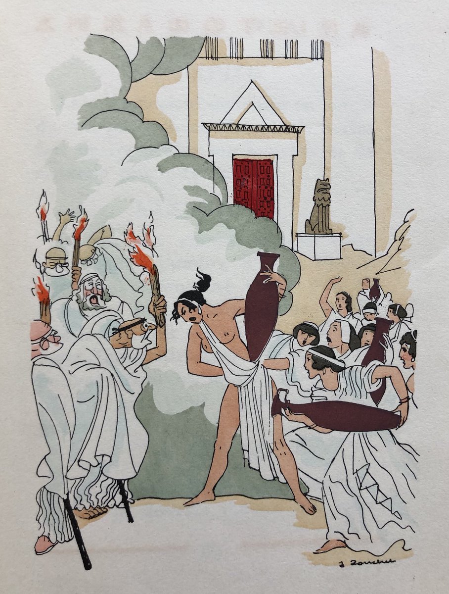 「Lysistrata, par Jacques Touchet, 1941 」|Thomas Ragonのイラスト