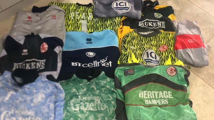 Boro Shirt Museum (@boroshirtmuseum) on Twitter photo 👏 | Thank you, we’ve been blown away by all of the offers of help with this one.
Boro legend STEPHEN PEARS has given us the opportunity to display some of his MATCH WORN shirts as part of our exhibition - Unbelievable! Don’t miss it!
A special shout out to <a href="/nickwaites11/">Nick Waites</a> 🙏. 👏 | Thank you, we’ve been blown away by all of the offers of help with this one.
Boro legend STEPHEN PEARS has given us the opportunity to display some of his MATCH WORN shirts as part of our exhibition - Unbelievable! Don’t miss it!
A special shout out to <a href="/nickwaites11/">Nick Waites</a> 🙏.
