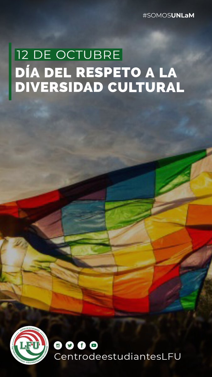 12 de octubre - #Diadeladiversidadcultural