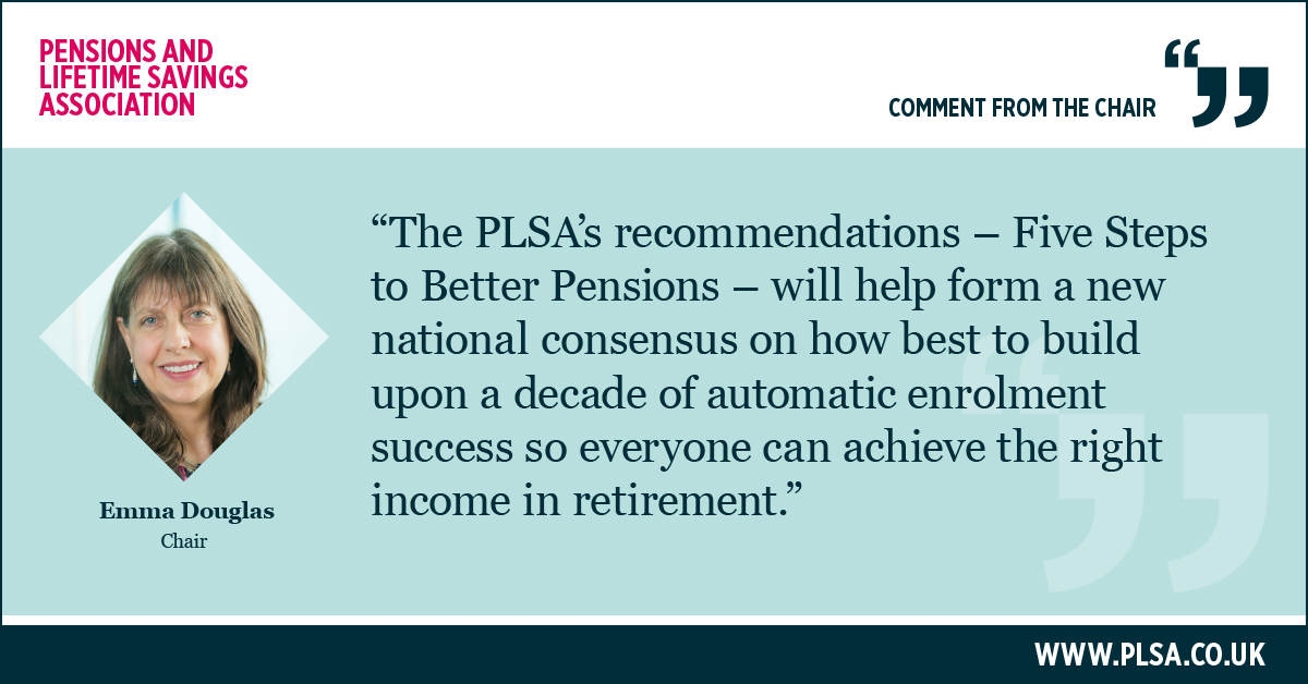 PensionsUK_'s tweet image. Lunchtime reading: See what Emma Douglas says about the PLSA's recommendations. Read the latest PLSA report on Five Steps to Better Pensions on our website or head over to the PLSA stand to pick up your own copy.

ow.ly/WseQ50L7XfI

#PLSA #pensions #pensionstogether