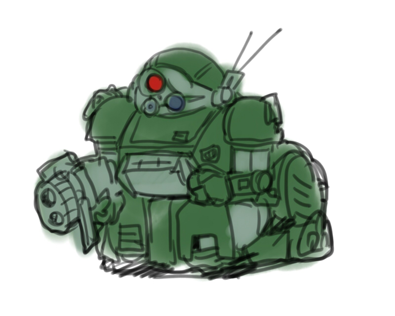 最近はリコリコのおかげでちょっと描いたけれど、てっぽう描いてないなぁ…遡る遡る #銃を構える姿だけで10RT来たら強者 