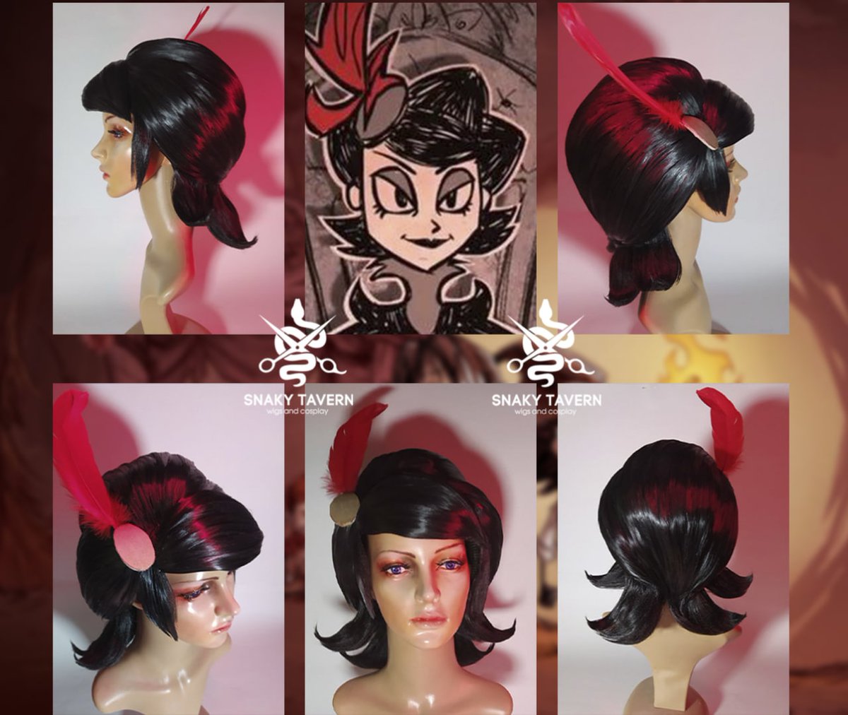 Irtelheem's tweet image. #Charlie wig commission for @ContraMundi_  🔥

[#wig #wigmaking #cosplaywig #dontstarvetogether #dontstarve #wigcommission #commissionopen]