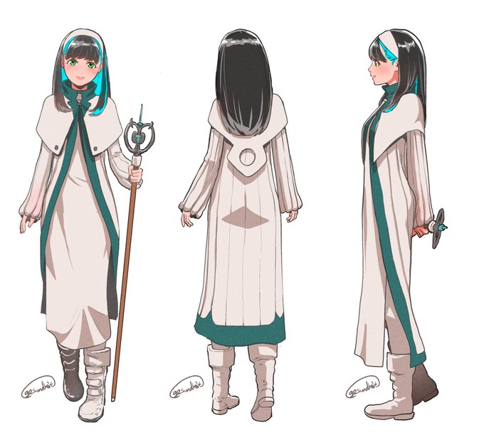 神官さん

差分↓
https://t.co/pU8k7nnUHg 