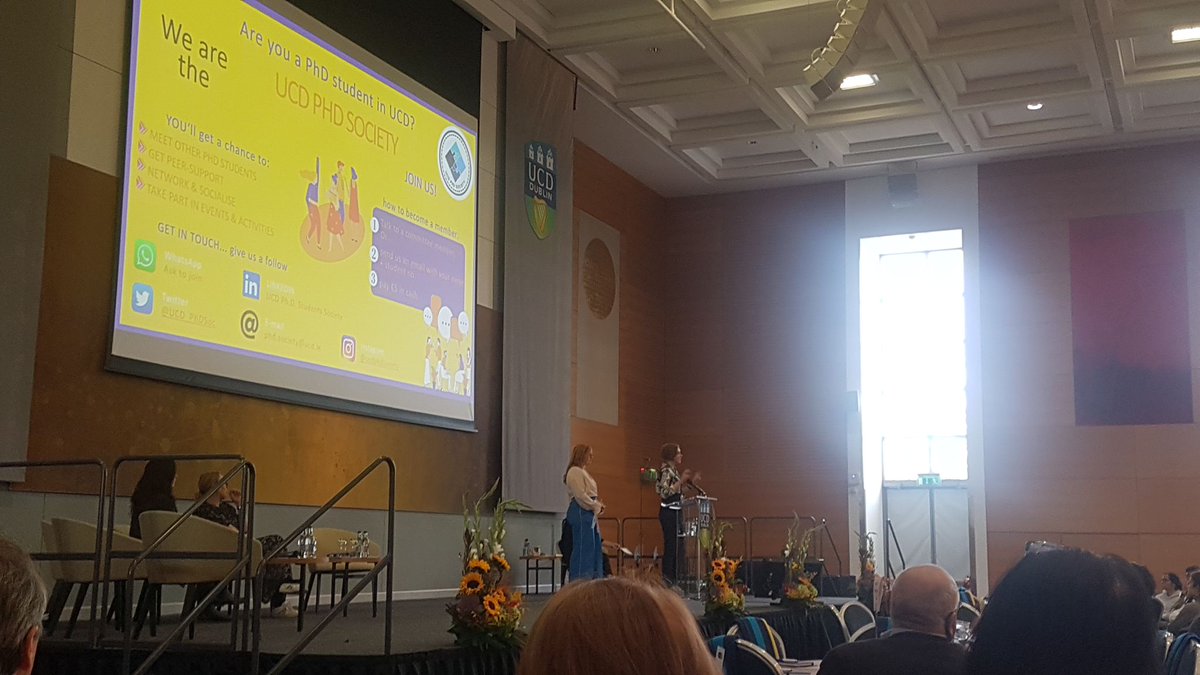 UCD PhD Students Society tweet media