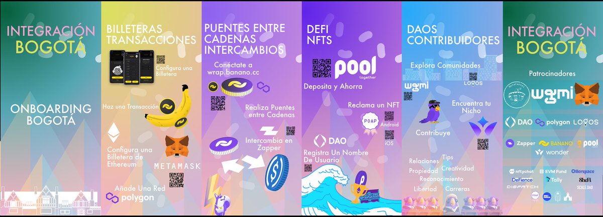 banano_es's tweet photo. Evento 'Integración' en #Bogota 🇨🇴

Banano formará parte de este evento, dónde las personas de Latam tendrán la oportunidad de aprender a usar y participar en esta tecnología de punta que es el ecosistema de #web3 y #Ethereum!

Más información: https://t.co/nwRIyTsFQ1 https://t.co/oryP3w7Ybt