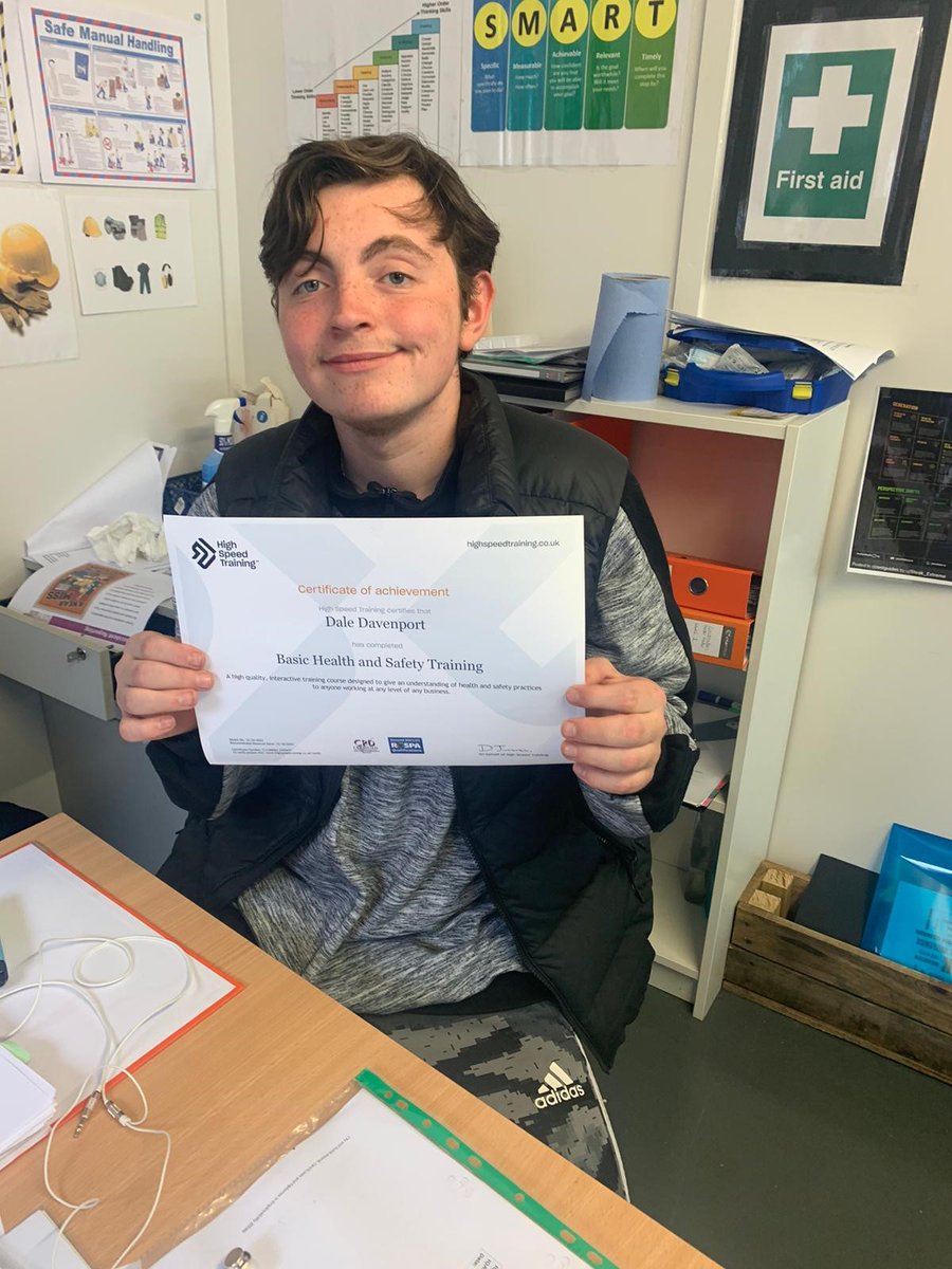 Works4Uorg's tweet photo. Congratulations to our Construction lads for passing their Level 1 Health and Safety in Construction courses! We love to see our students excelling and making us all so proud. #works4u #construction #college #studentwork #certificate #achievement #proud https://t.co/n2kOD13imY