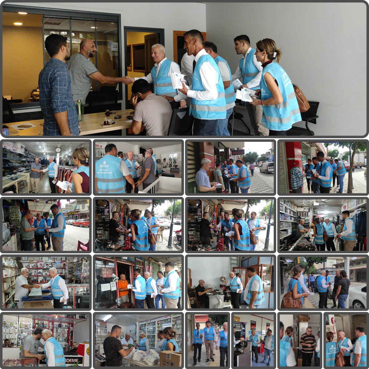 Atatürk caddesindeyiz 💧🌱
Deva partisi Ceyhan ilce başkanlığı olarak #devaesnafta etkinliğimizi gerçekleştirdik #devapartisi