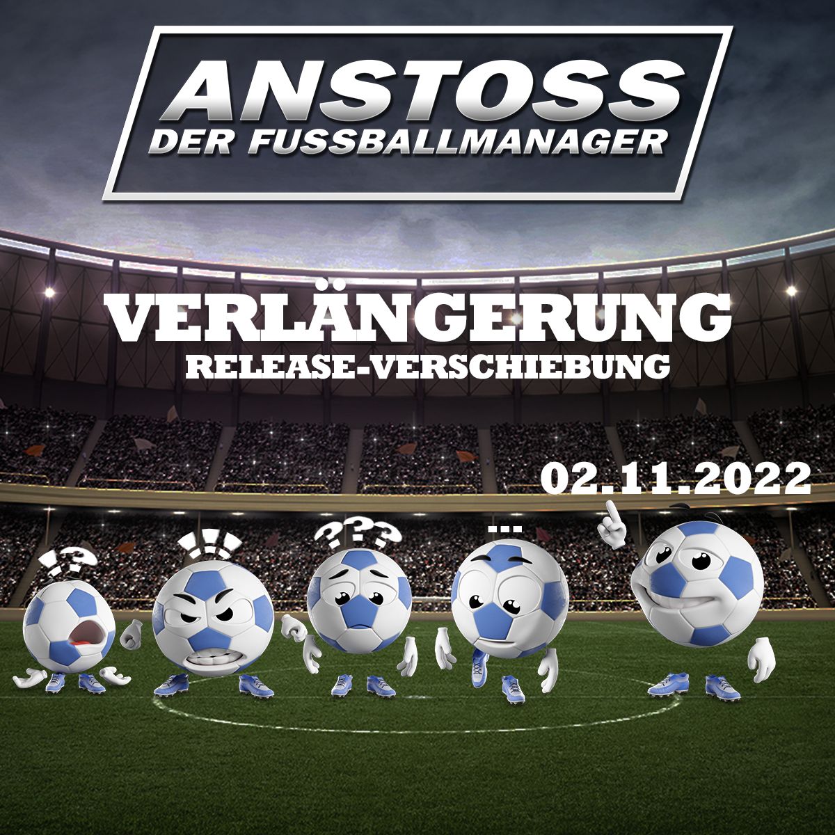 Leider mussten wir sehr kurzfristig den eigentlich für morgen geplanten Release von Anstoss verschieben.

Mehr Infos hier:
 steamcommunity.com/games/1252000/… #gaming_news via @steam