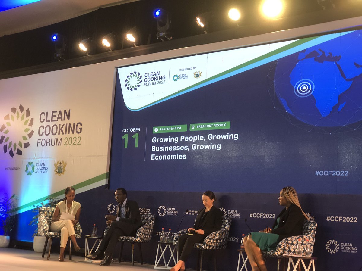 SECCCO_Somalia's tweet image. We share similar challenges across the sector in expanding access to #clean #JustTransition #improvedCookstoves and #cleanerfuels. With #Just Access to financing we can unlock innovation in #cleancooking sector and upscale growth #CCF2022.
@cleancooking @SBawumia @AECFAfrica