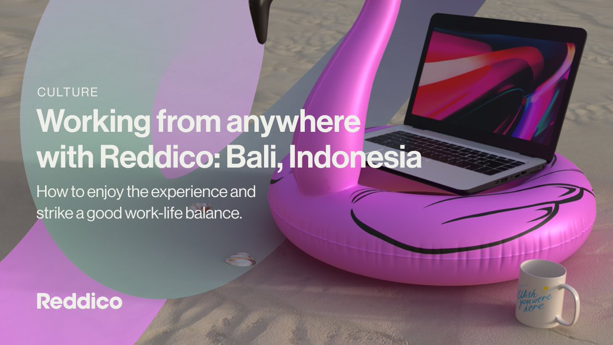 When we announced our work-from-anywhere policy, it inspired developer Jack Callow to enjoy a new pace of life. In our latest blog post, he talks about his experience working remotely in Bali. reddico.co.uk/insights/remot…