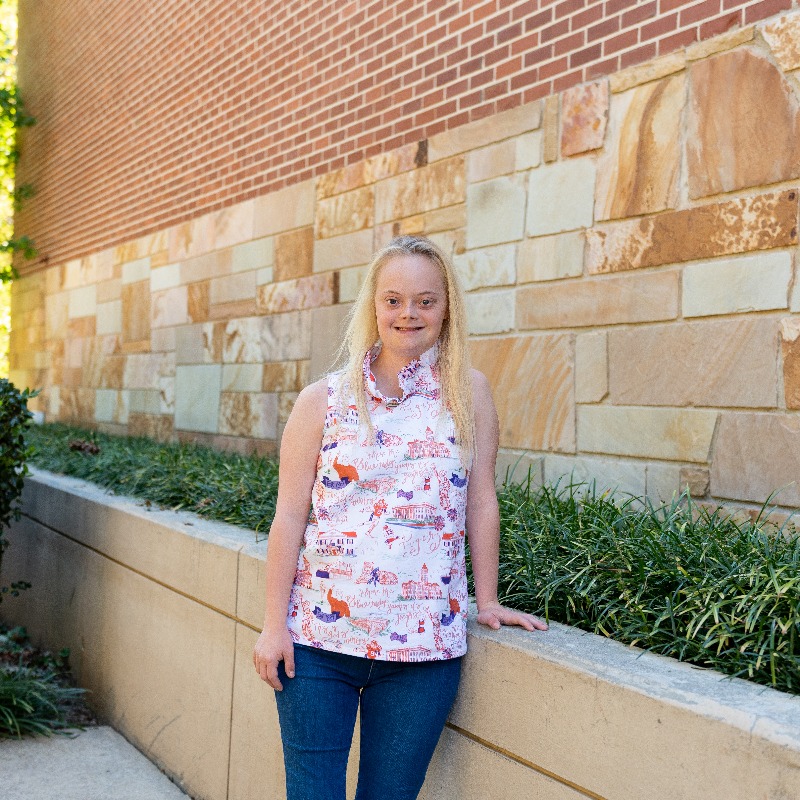 ClemsonUniv's tweet photo. Watch tonight as #ColorMyWorldWithLove, starring Lily Moore of @clemsonlife1, premieres on @hallmarkchannel at 8/7c, and follow a day in her life tomorrow on our Instagram story!