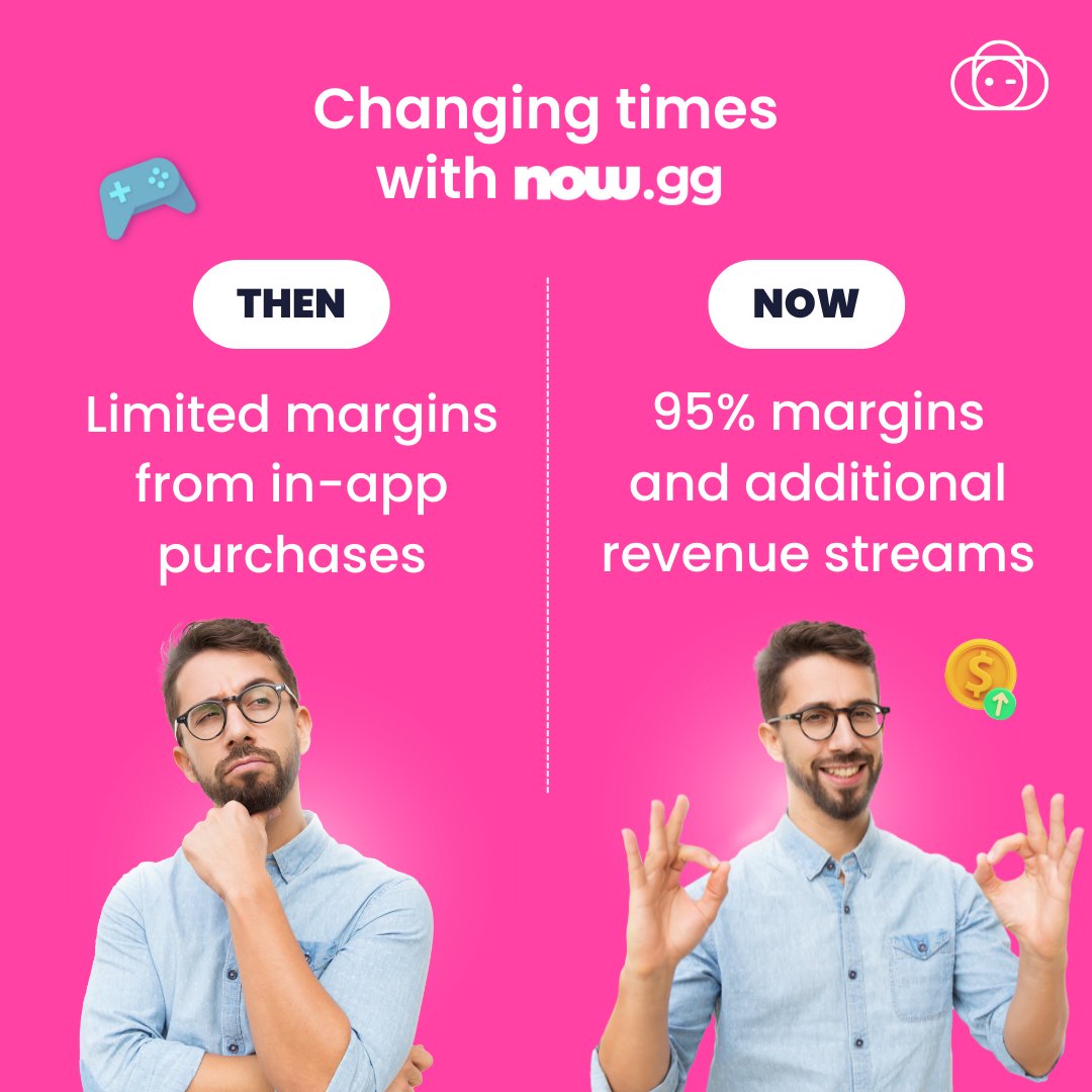 nowgg_games's tweet photo. With https://t.co/og2MR3tAiX, improve your profit margins from IAPs.💫
Get started now👉 🔗https://t.co/gSSYzsF25Q
#nowgg #mobilecloud #cloudgaming #gamedev #gamingindustry #technology #gaming #Indiegamedev https://t.co/HFwTiqcM2c