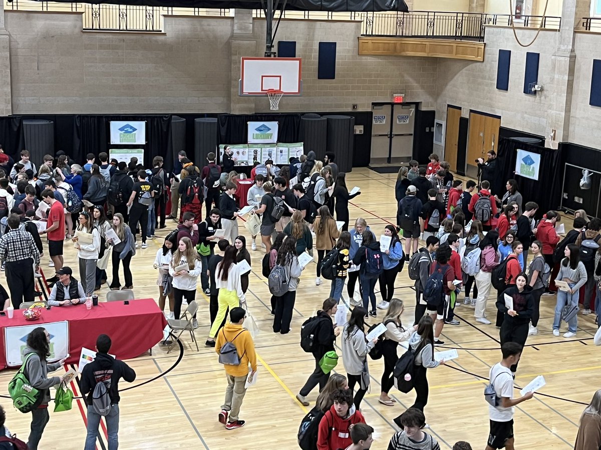 LOVE hosting our annual Credit for Life Fair!! A true Panther Pathways partnership between the School Counseling Dept., Business &amp; Related Arts Dept., Administration and our amazing Community!! <a href="/DrCSJones/">Christopher Jones</a> #whpantherpathways #whpantherpride