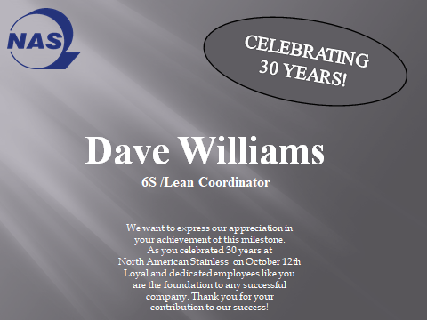 Congratulations on 30 Years!!