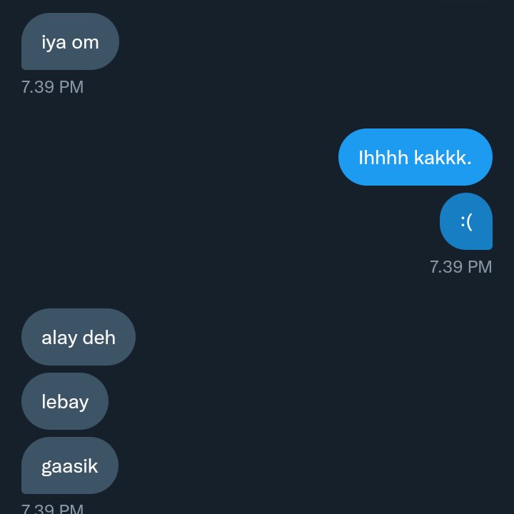 Augu_wan's tweet photo. Salah ya? kalau gua  cuman bilang gua bukan om om :) https://t.co/PuHJcZD7jT