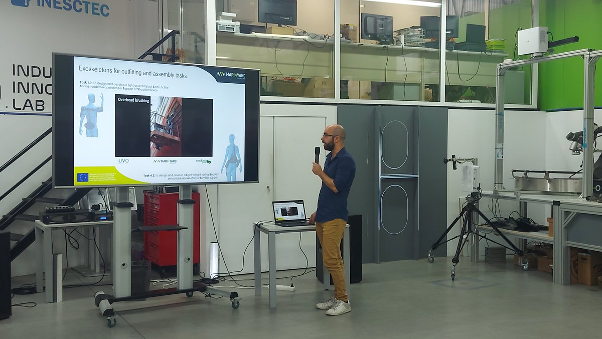 mari4_yard's tweet photo. #Exoskeletons are proven to improve the ergonomics of workers. Nevertheless, there is still some
reluctance to use them. Andrea Parri from IUVO states that “user-centric design is the way forward to ensure large-scale adoption of exoskeletons at workplaces
and user acceptance” https://t.co/QPzwOOi8lL