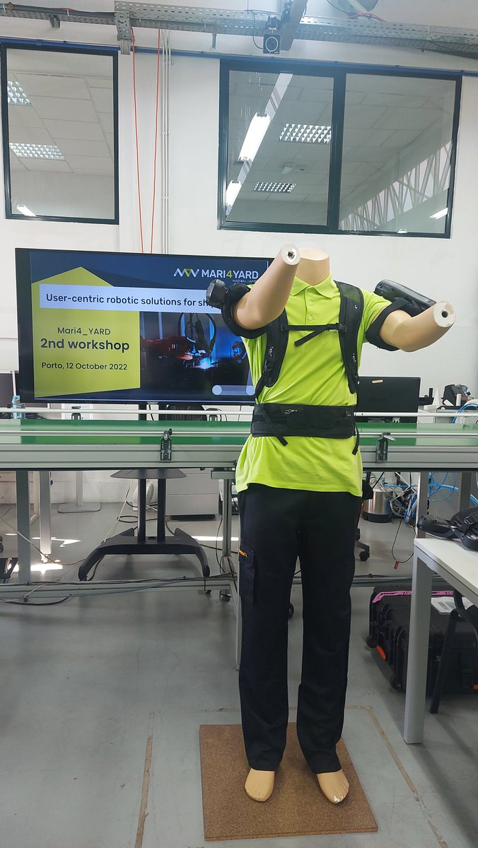 mari4_yard's tweet photo. #Exoskeletons are proven to improve the ergonomics of workers. Nevertheless, there is still some
reluctance to use them. Andrea Parri from IUVO states that “user-centric design is the way forward to ensure large-scale adoption of exoskeletons at workplaces
and user acceptance” https://t.co/QPzwOOi8lL