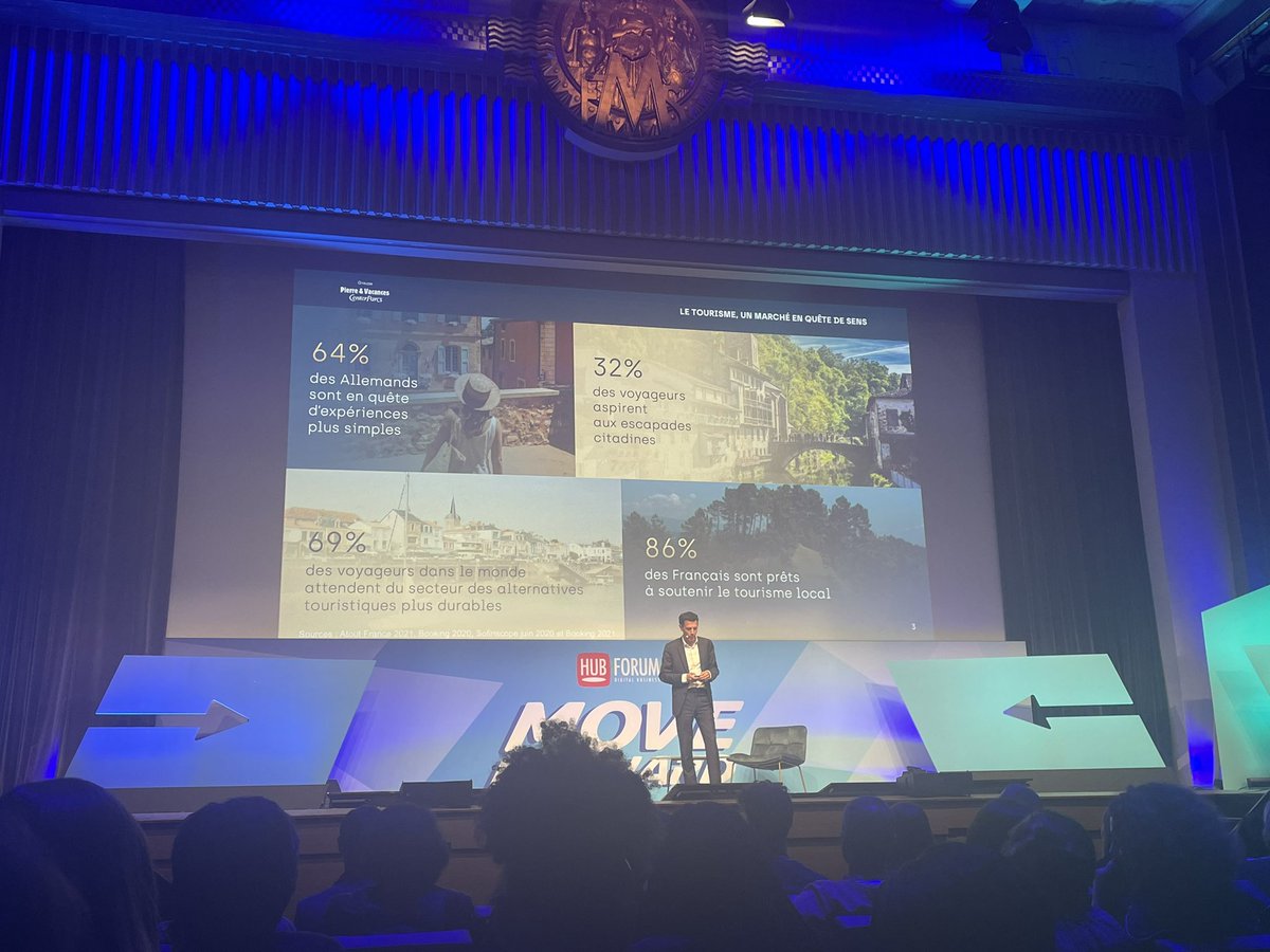 Une conférence qui donne envie de prendre des vacances à deux pas de chez soi… ☀️
C’est ce que propose <a href="/GroupePVCP/">GroupePVCP</a> et son ambition de devenir leader européen du tourisme de proximité réinventé ! 

Merci au Directeur Général <a href="/franckgervais/">Franck Gervais</a> pour son intervention enrichissante.