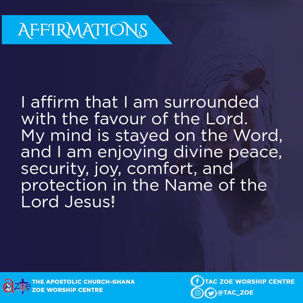 TAC_Zoe's tweet photo. Affirmation for the Day. Youβre what you say. Confess Positive Words and see them manifest in your life ππΎπ₯
#positiveconfessions
#azwc
#theapostolicchurch https://t.co/n6kUdbFuyj