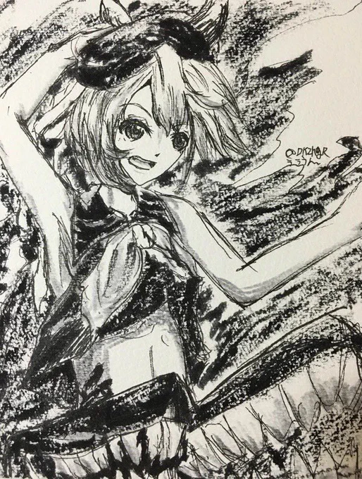 #世界私の絵柄変わりすぎだろ選手権えんらい変わったわね(◉◉) 
