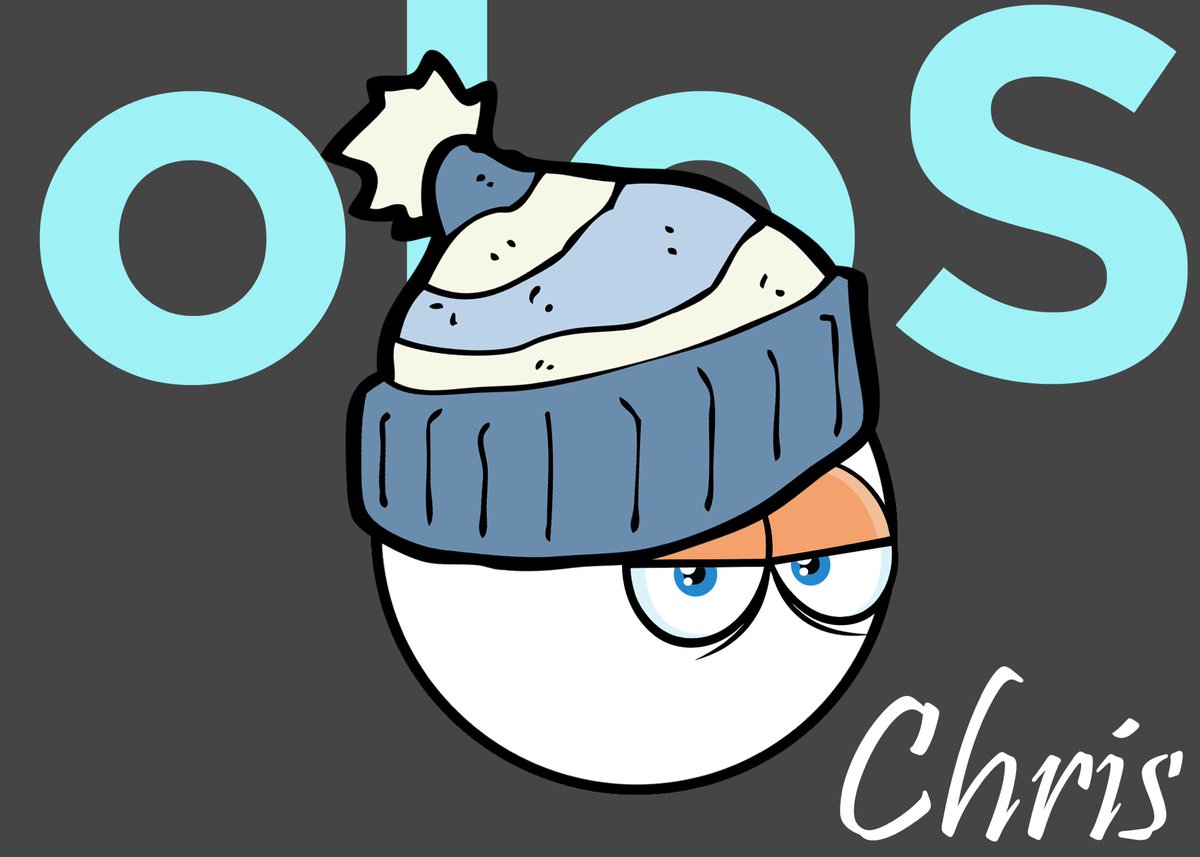 Olos Chris has arrived ✌️