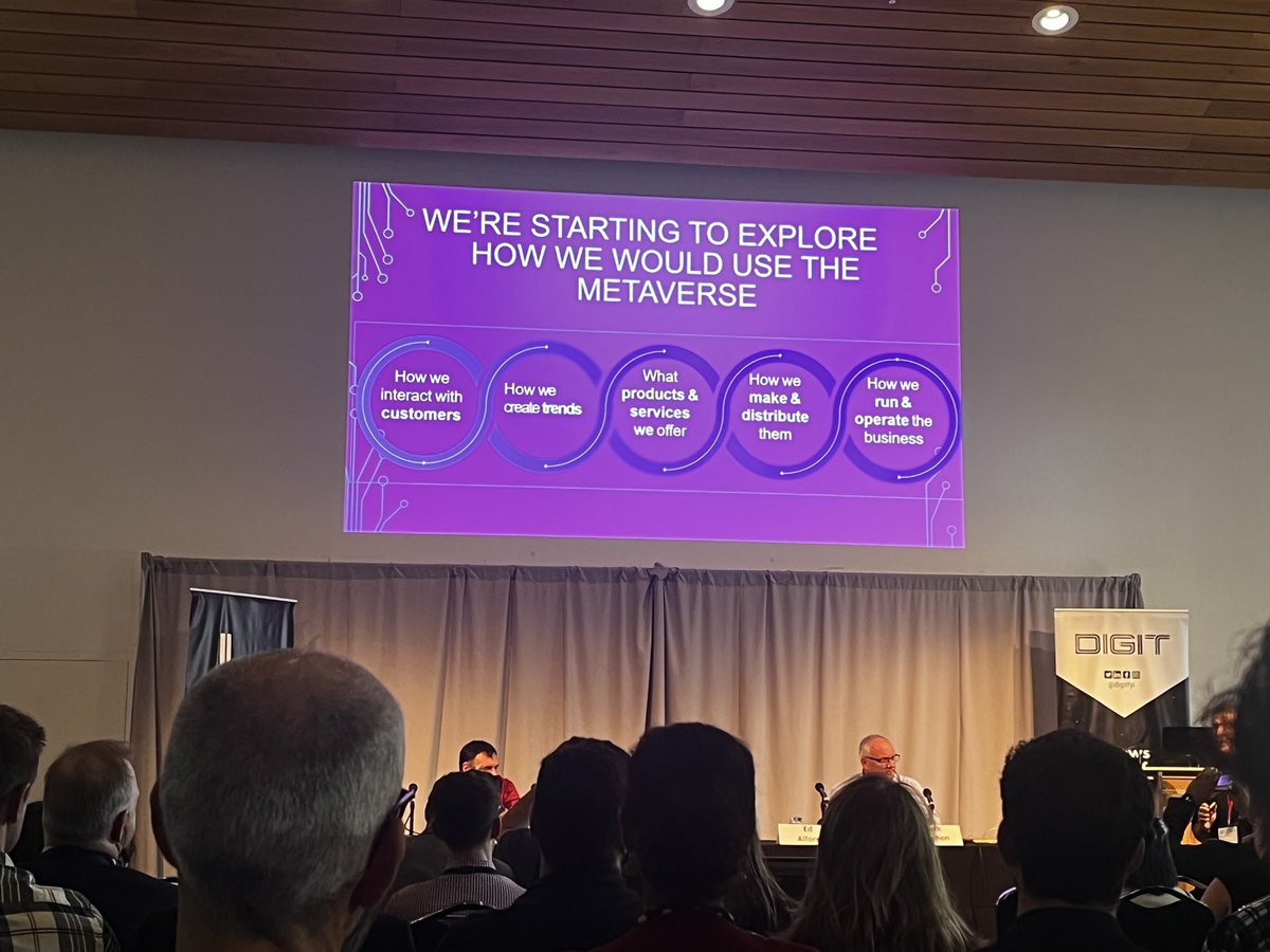 estherbcm's tweet photo. Great to hear that rather than jumping straight in that @newlook are exploring how they WOULD use the Metaverse before building anything https://t.co/wuIJXv2KqA