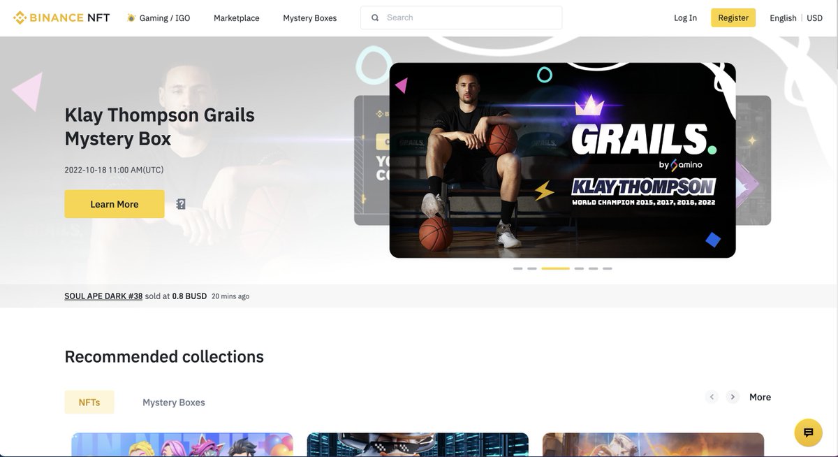 aminoai's tweet photo. Check out our featured @KlayThompson NFT drop on @TheBinanceNFT: 

https://t.co/nW5xTBogyt

Drop goes live October 18th! https://t.co/u7ThFCpSCB