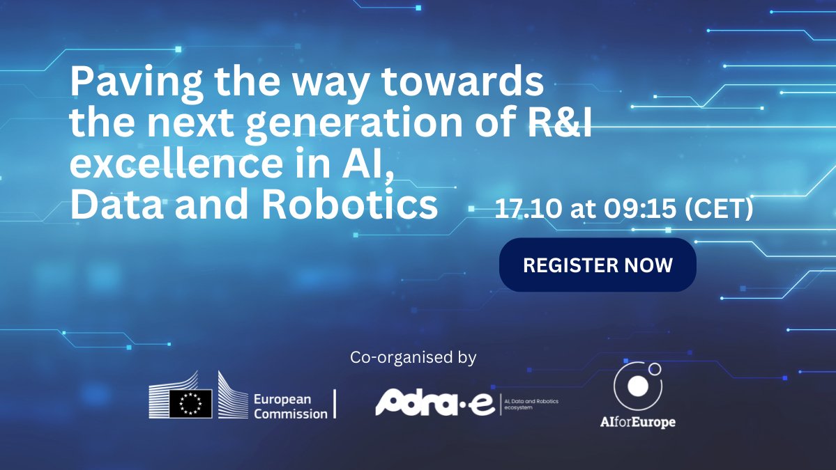Adra | The AI, Data and Robotics Association tweet media
