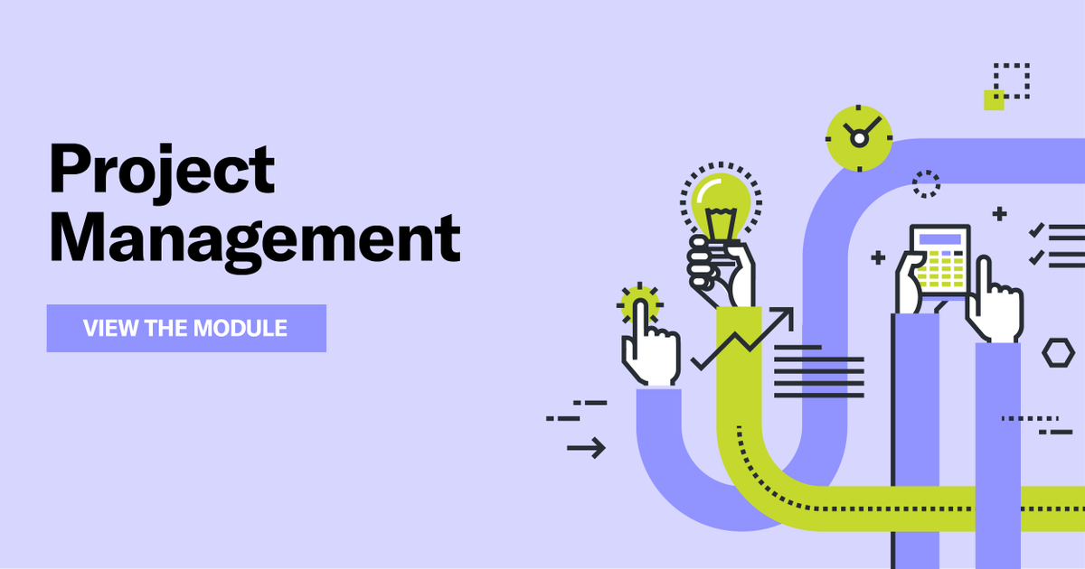 HarvardBizEdu's tweet photo. For such a simple phrase, #ProjectManagement can be anything but. This #CourseExplorer module introduces students to key concepts and strategies that respect both the importance and complexity of successful project management. https://t.co/XIBx0X8trB https://t.co/RE1Lw4oPrI